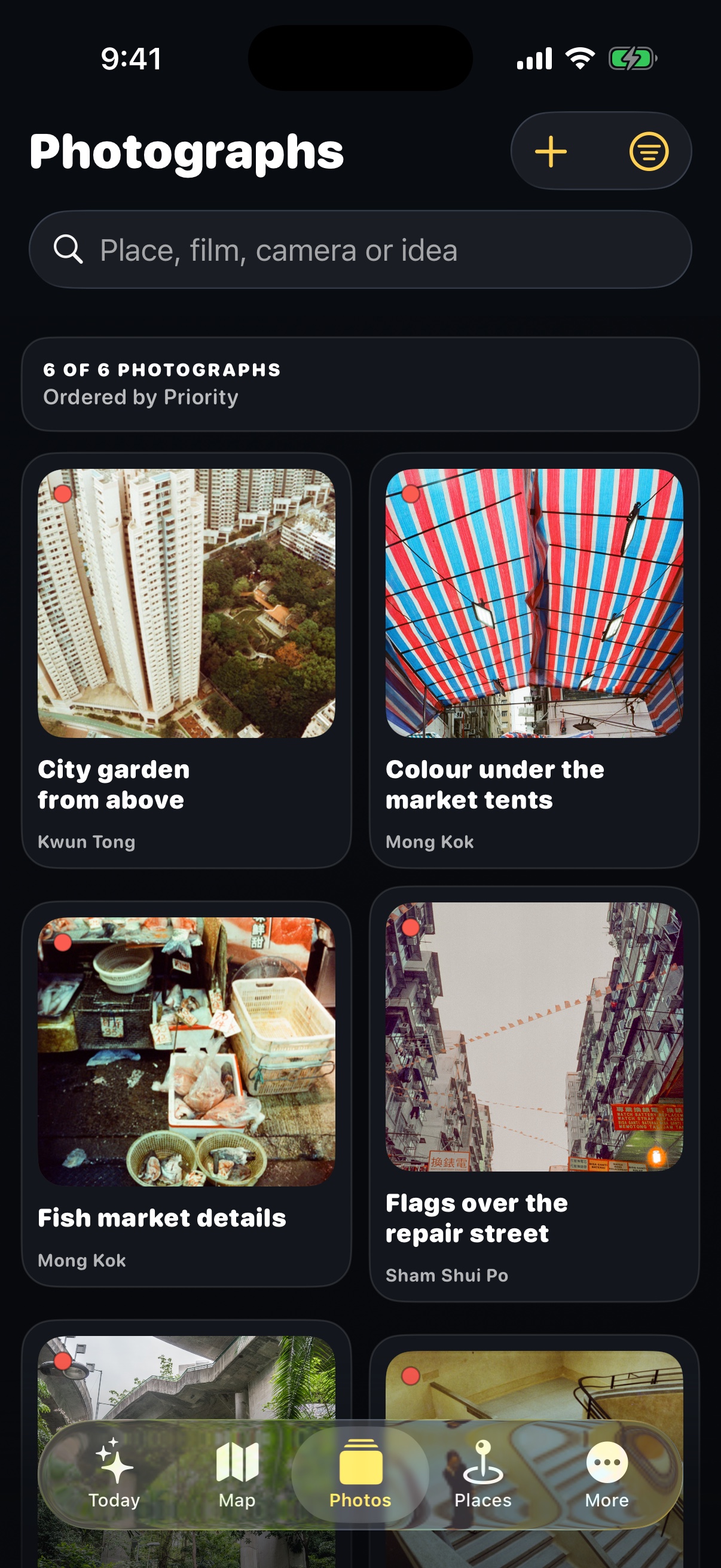 Ruta Foto photographic card library